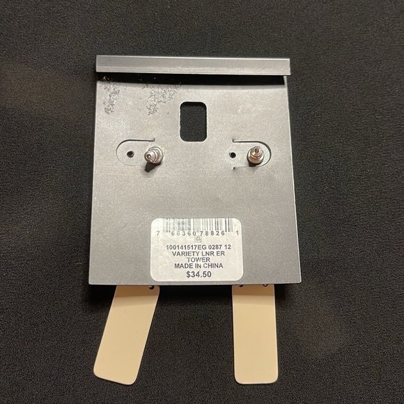 Alfani Cream Gray Tan Statement Earrings NWT - Picture 3 of 3